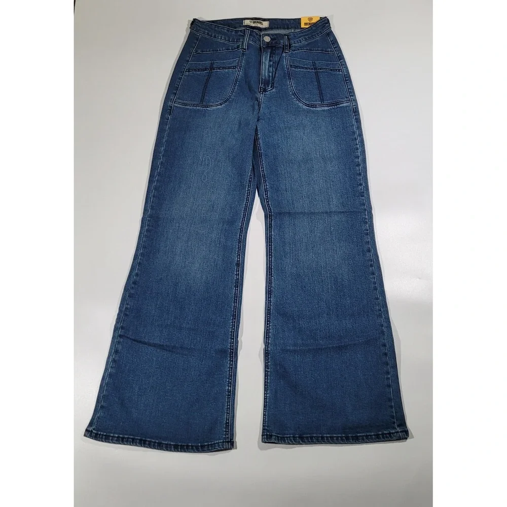 Rock &‎ Roll Jeans Women 31 x 32 High Rise Flare Denim Jeans NWT